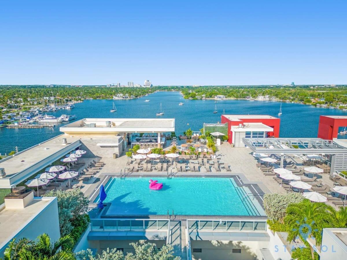Hollywood Beach Broad - Walk - Amazing Pool - Hot Tub Dış mekan fotoğraf