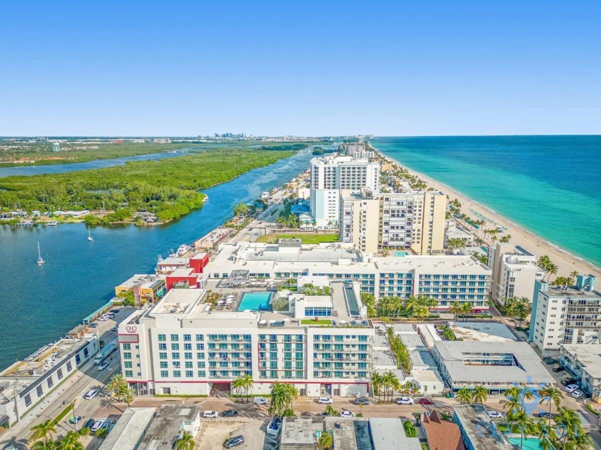 Hollywood Beach Broad - Walk - Amazing Pool - Hot Tub Dış mekan fotoğraf