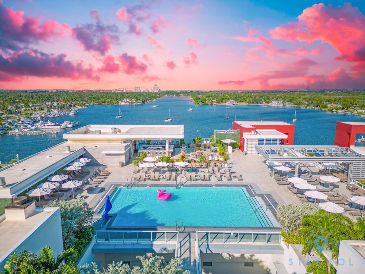 Hollywood Beach Broad - Walk - Amazing Pool - Hot Tub Dış mekan fotoğraf