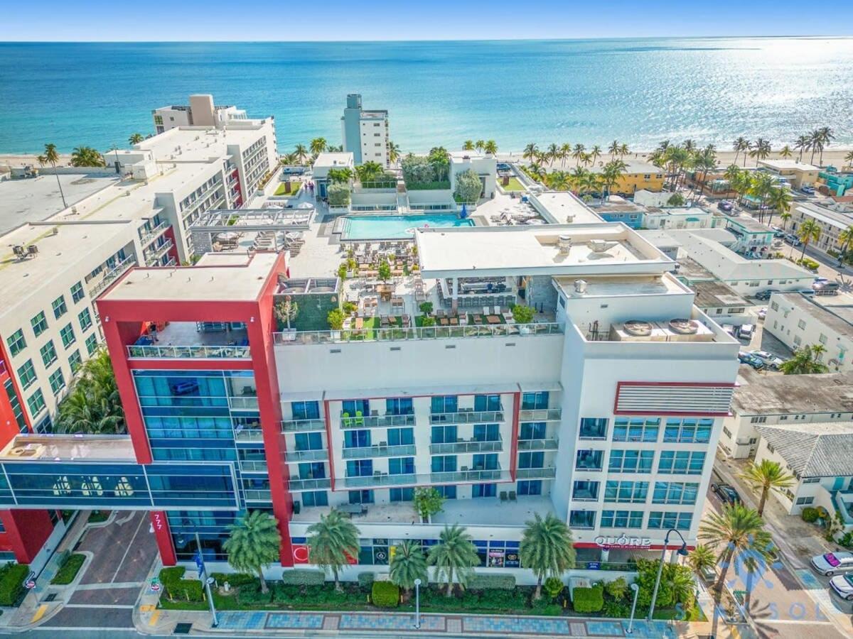 Hollywood Beach Broad - Walk - Amazing Pool - Hot Tub Dış mekan fotoğraf