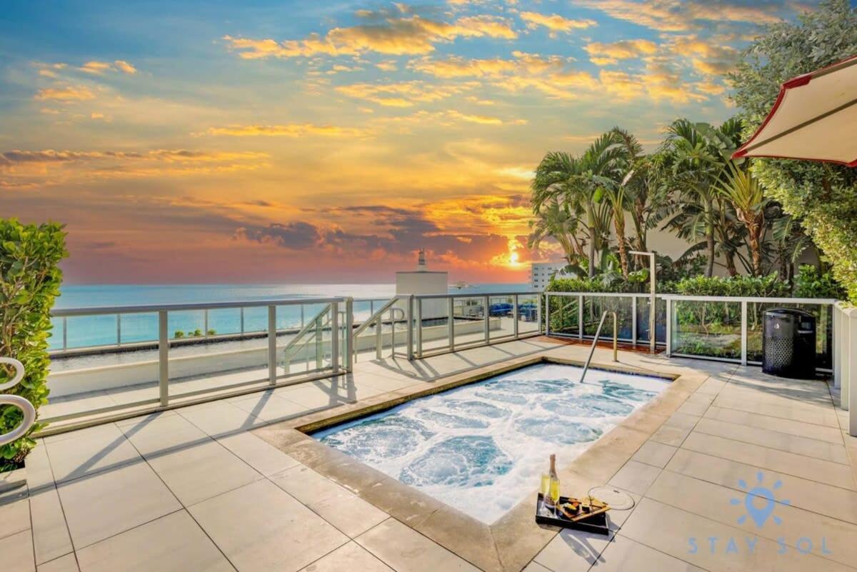 Hollywood Beach Broad - Walk - Amazing Pool - Hot Tub Dış mekan fotoğraf